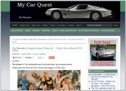 Plein Air on MyCarQuest.com