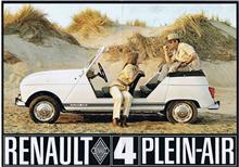 Renault 4 Plein-Air Brochure France 1968